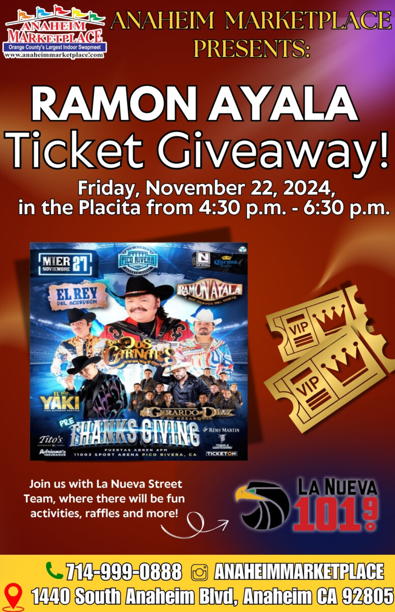 Ramon Ayala - Giveaway English