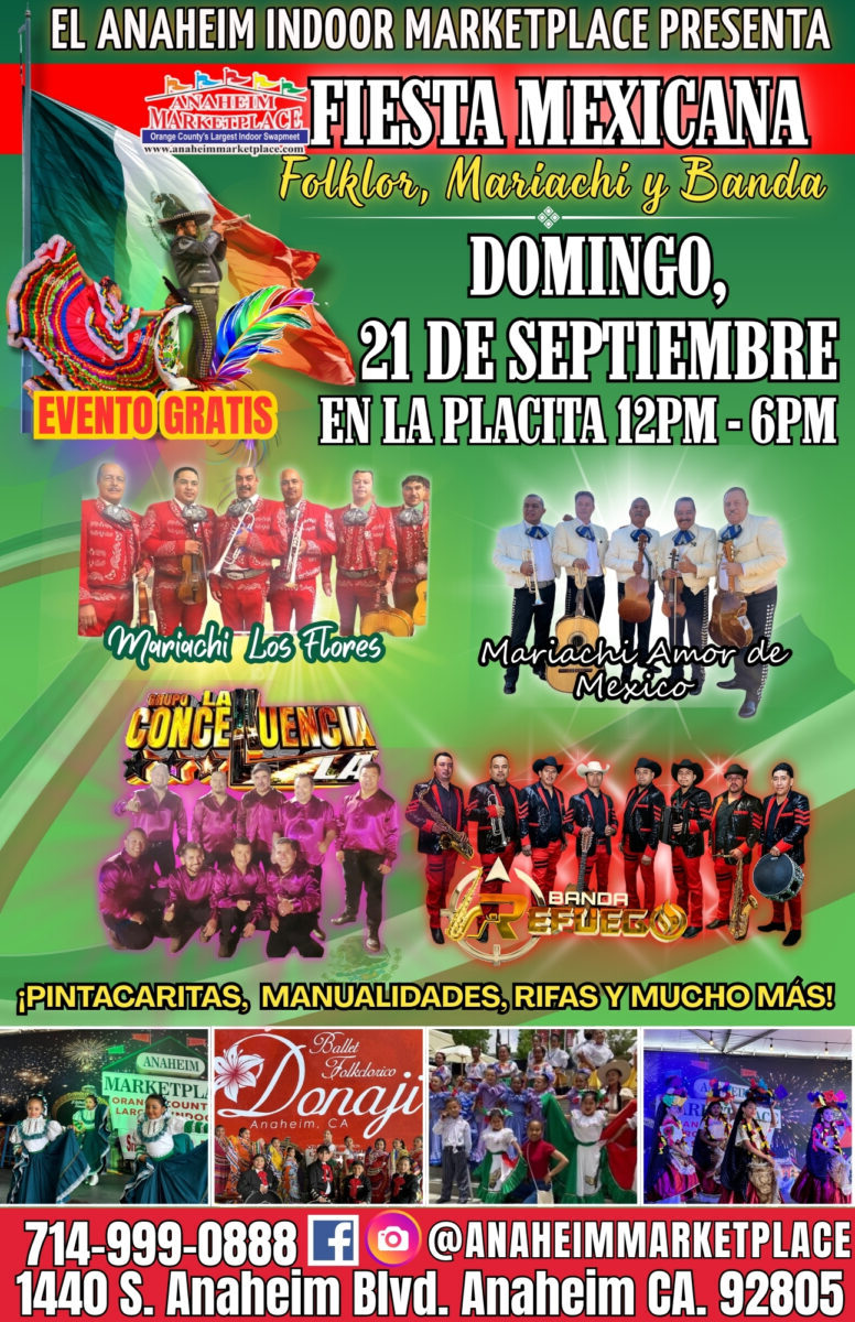 FIESTAS PATRIAS CONCERTFLYER (Menu (11 x 17 in)) - 1